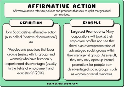 affirmative action examples
